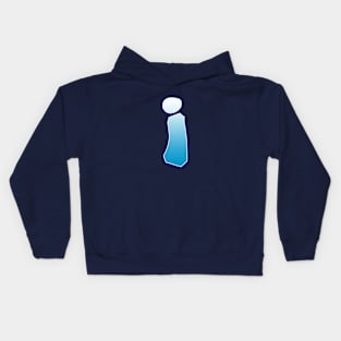 i - Blue Kids Hoodie